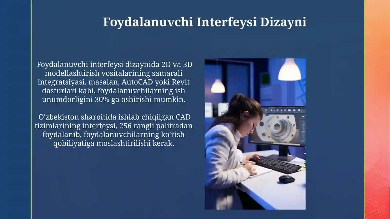CAD tizimlarini loyihalash tamoyillari 4