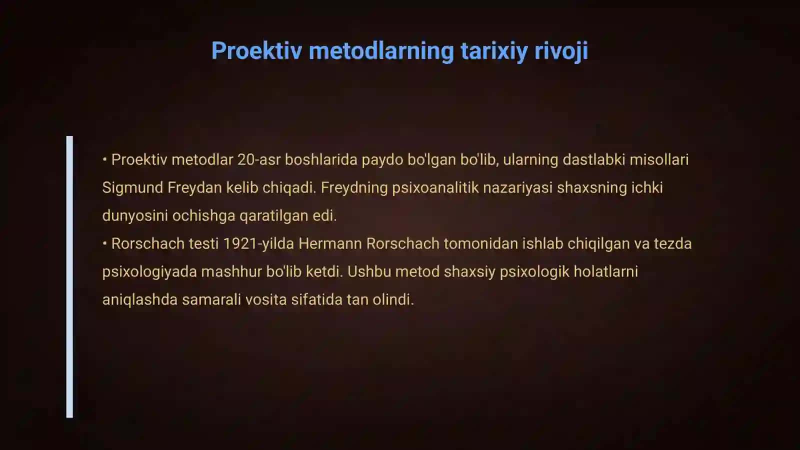 Proektiv psixodiagnostikasi 4