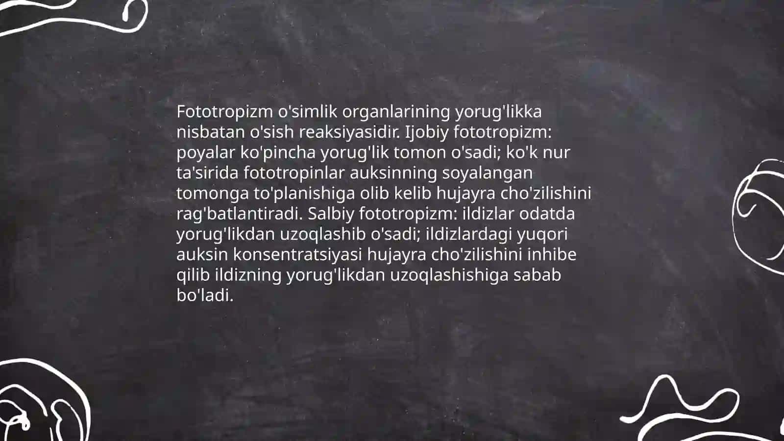 Fototropizm 4