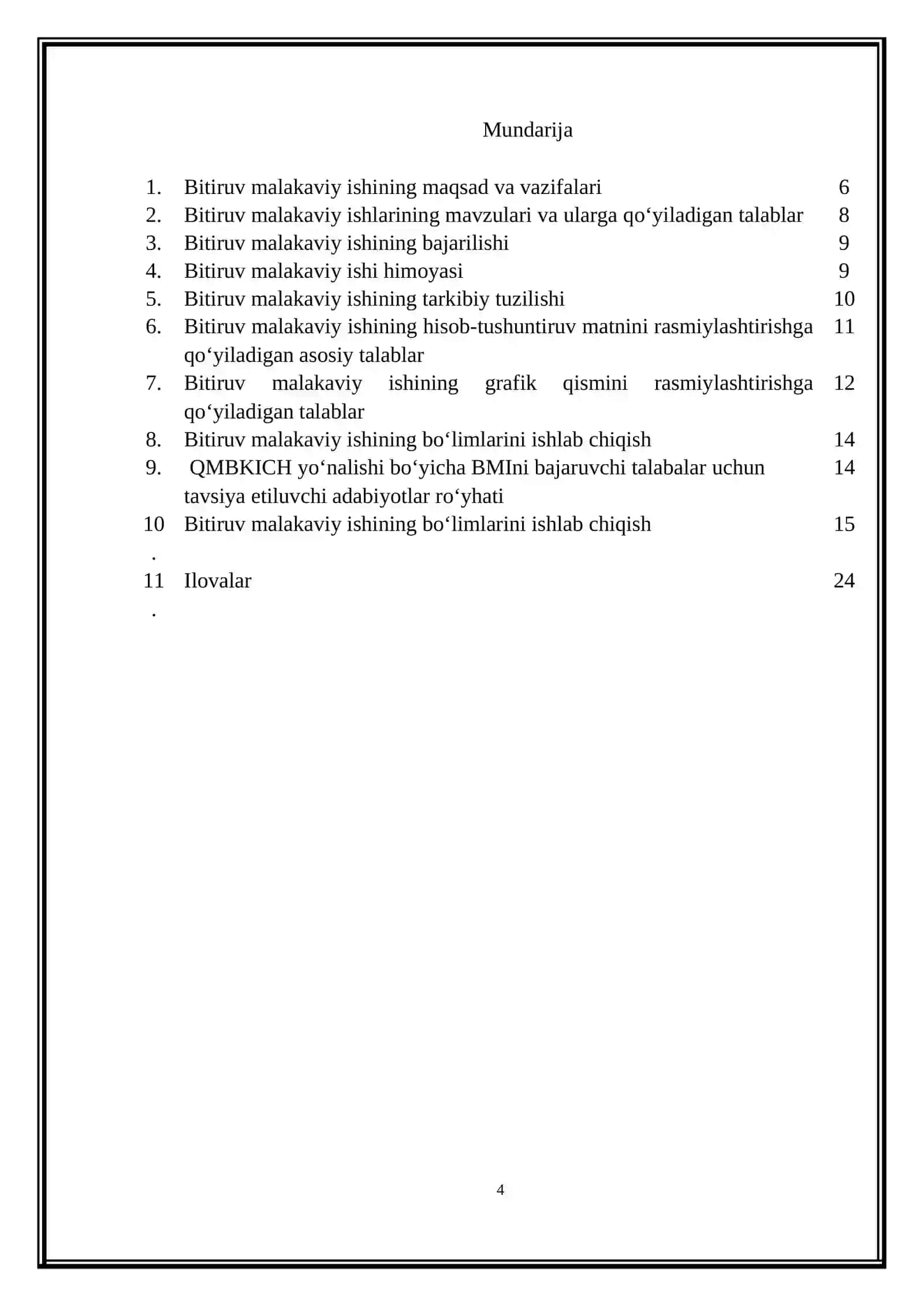 QURILISH MUHANDISLIGI KAFEDRASI 4