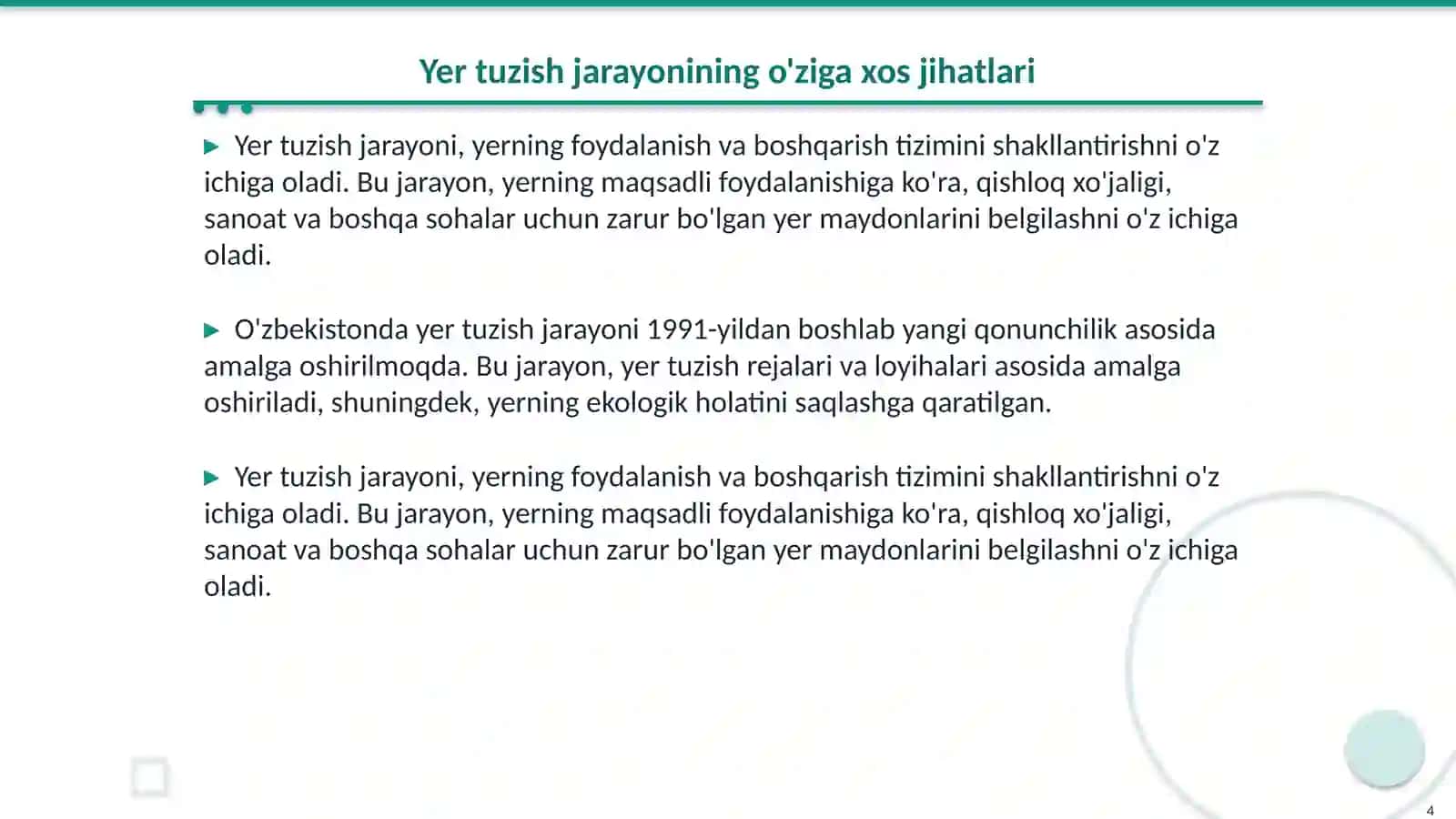 Yer Resurslarini Boshqarish 4