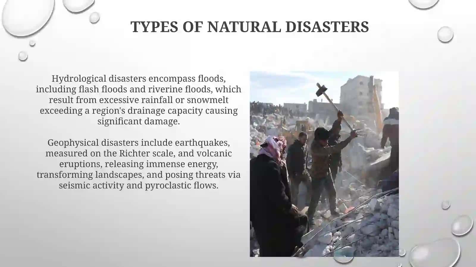 Defining Natural Disasters 4