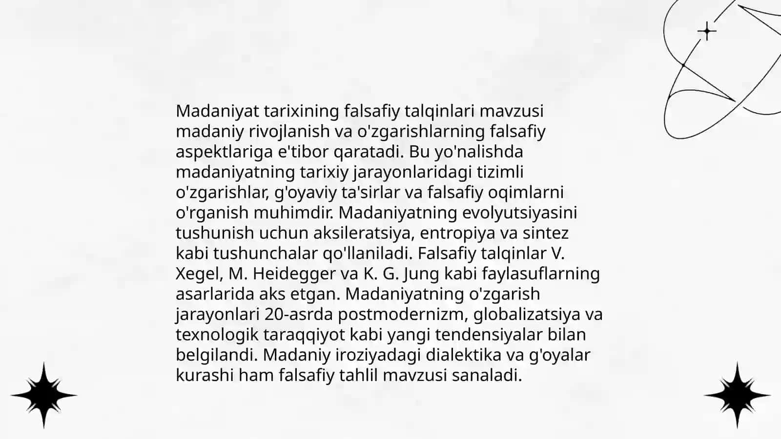 Tarix falsafasi, madaniyat va sivilizatsiya 4
