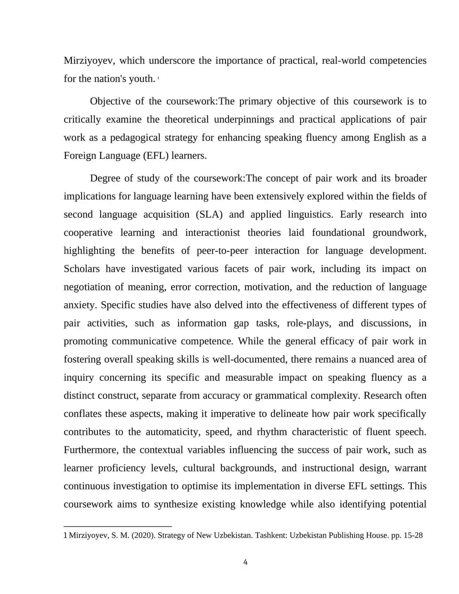 Incorparating pair work in improving speaking fluency 4