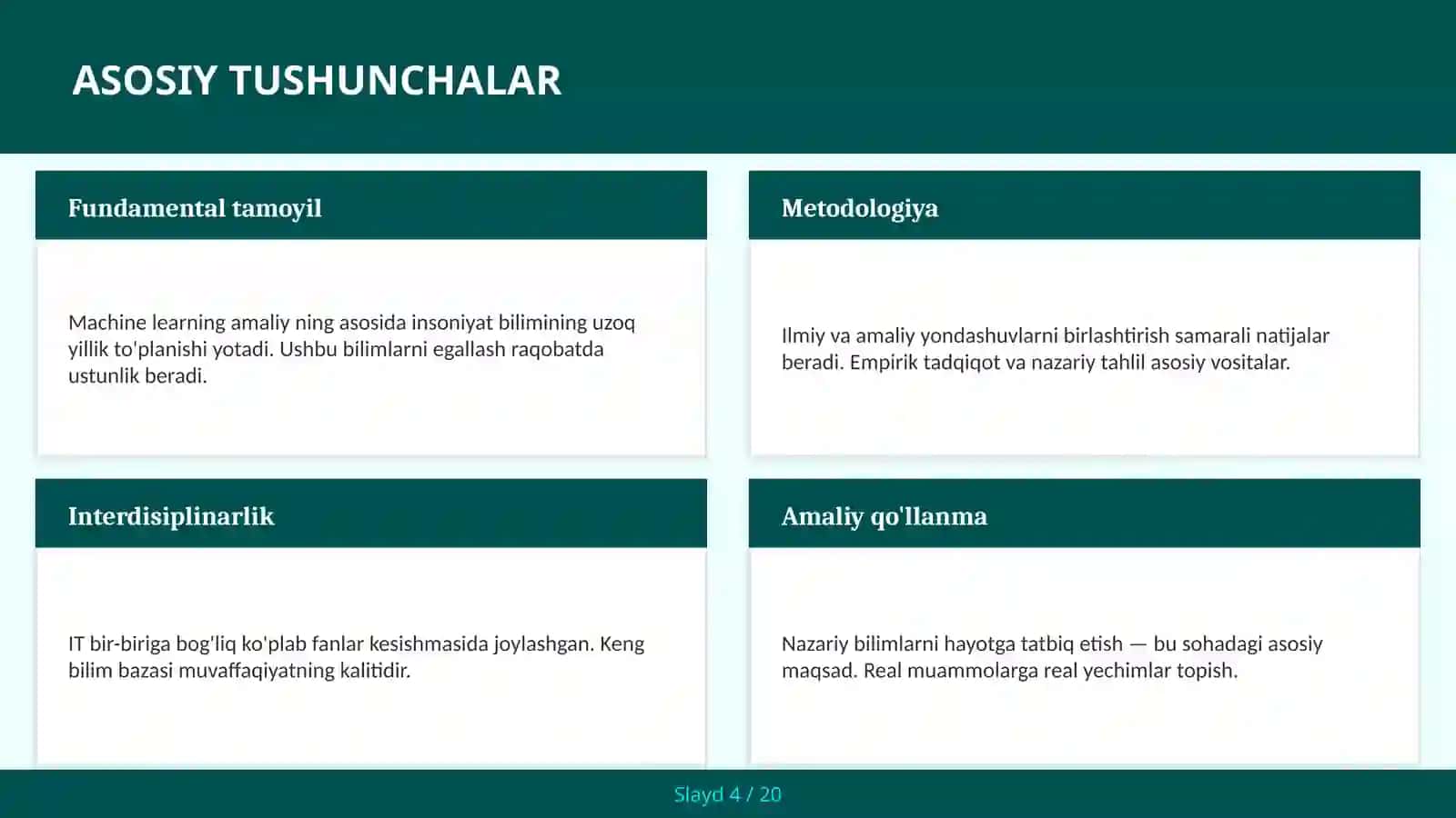 Machine learning amaliy 4