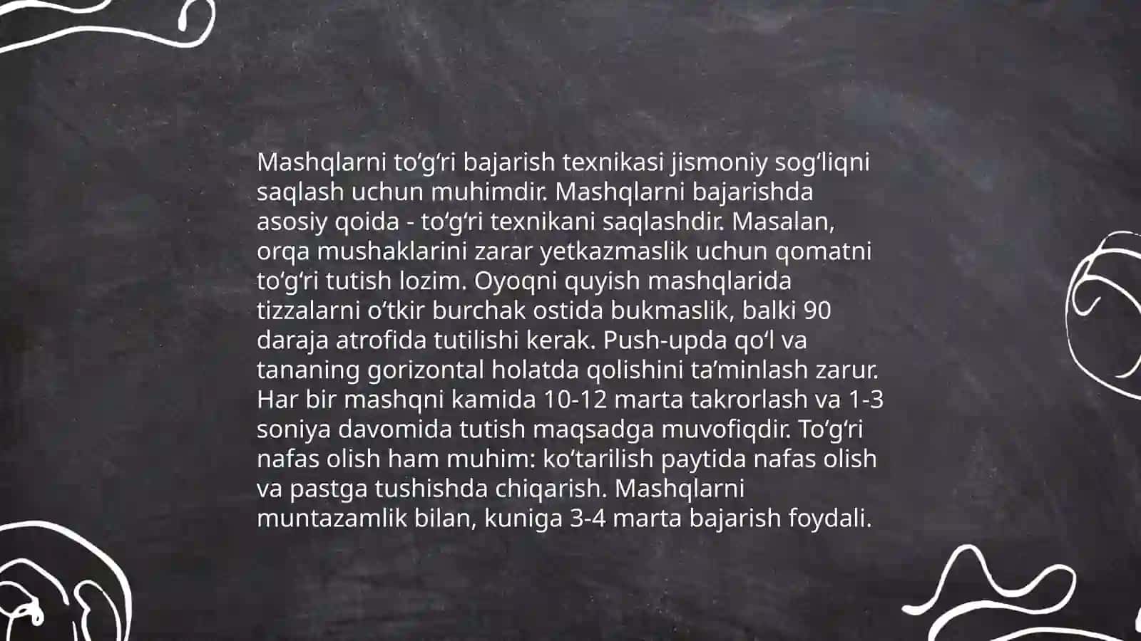 Jismoniy tarbiya va sog‘lomlashtirish 4