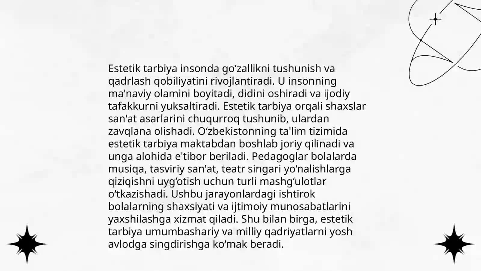 Oilada bolalarni mehnatsevarlik va estetik ruhda tarbiyalash 4