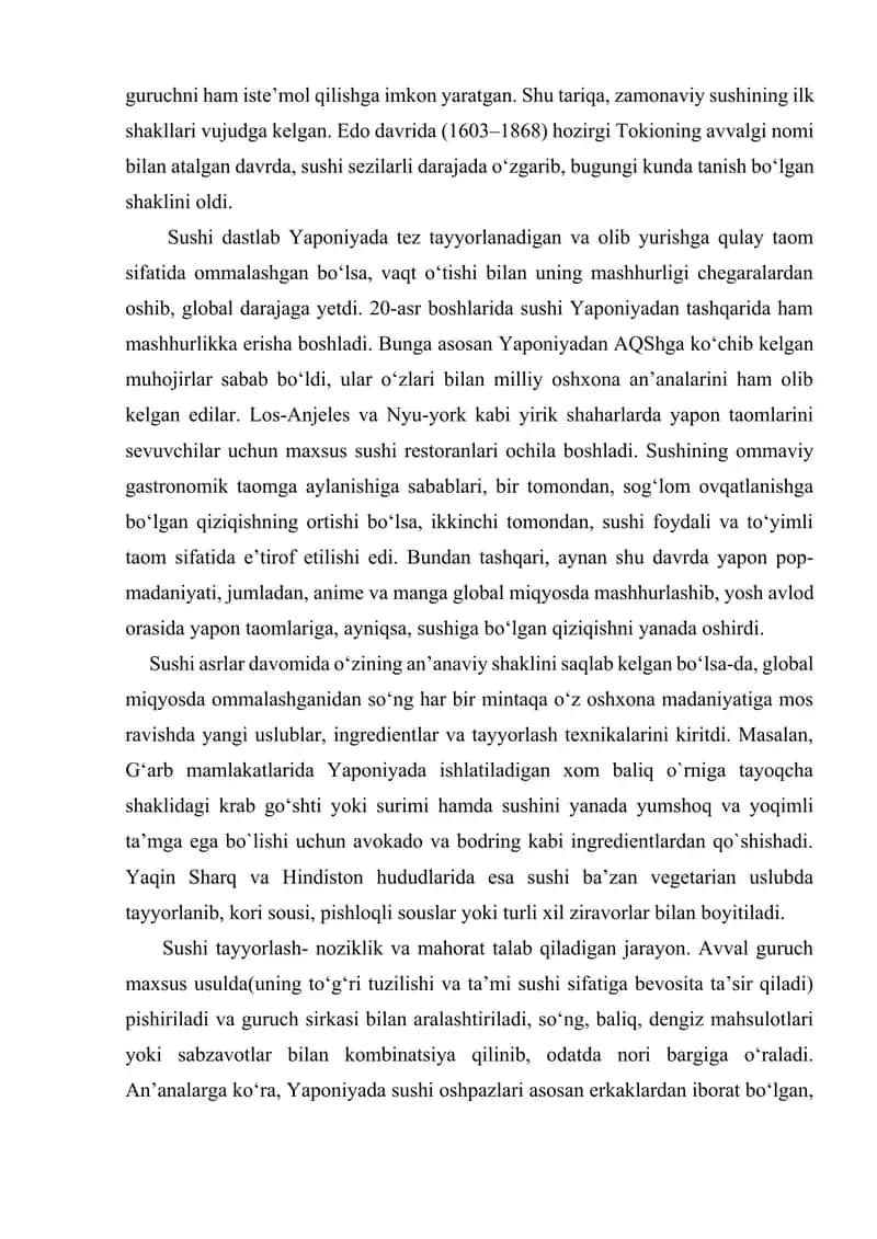 Milliy taomdan global trendgacha ( ilmiy maqola) 4