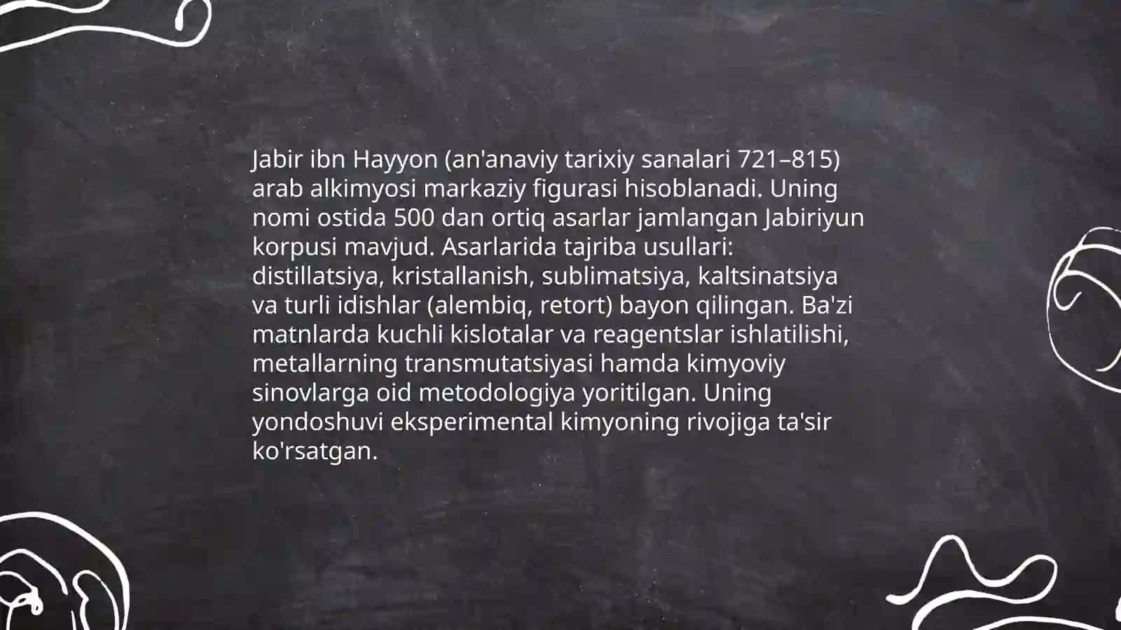 Arab va Sharq allkimyosi 4