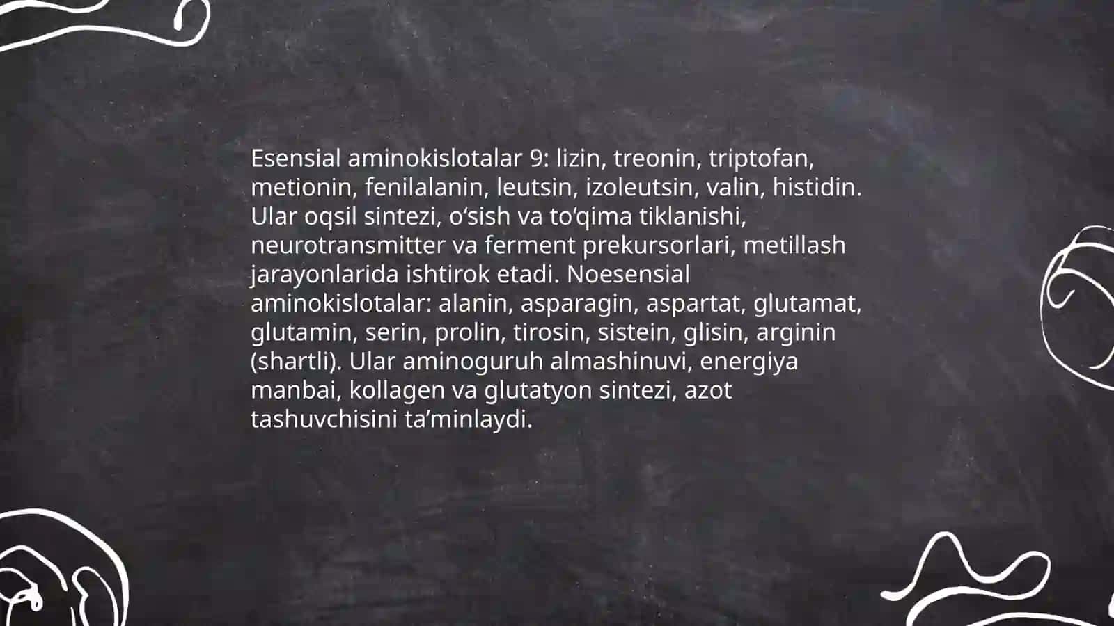 Amino kislotalar 4