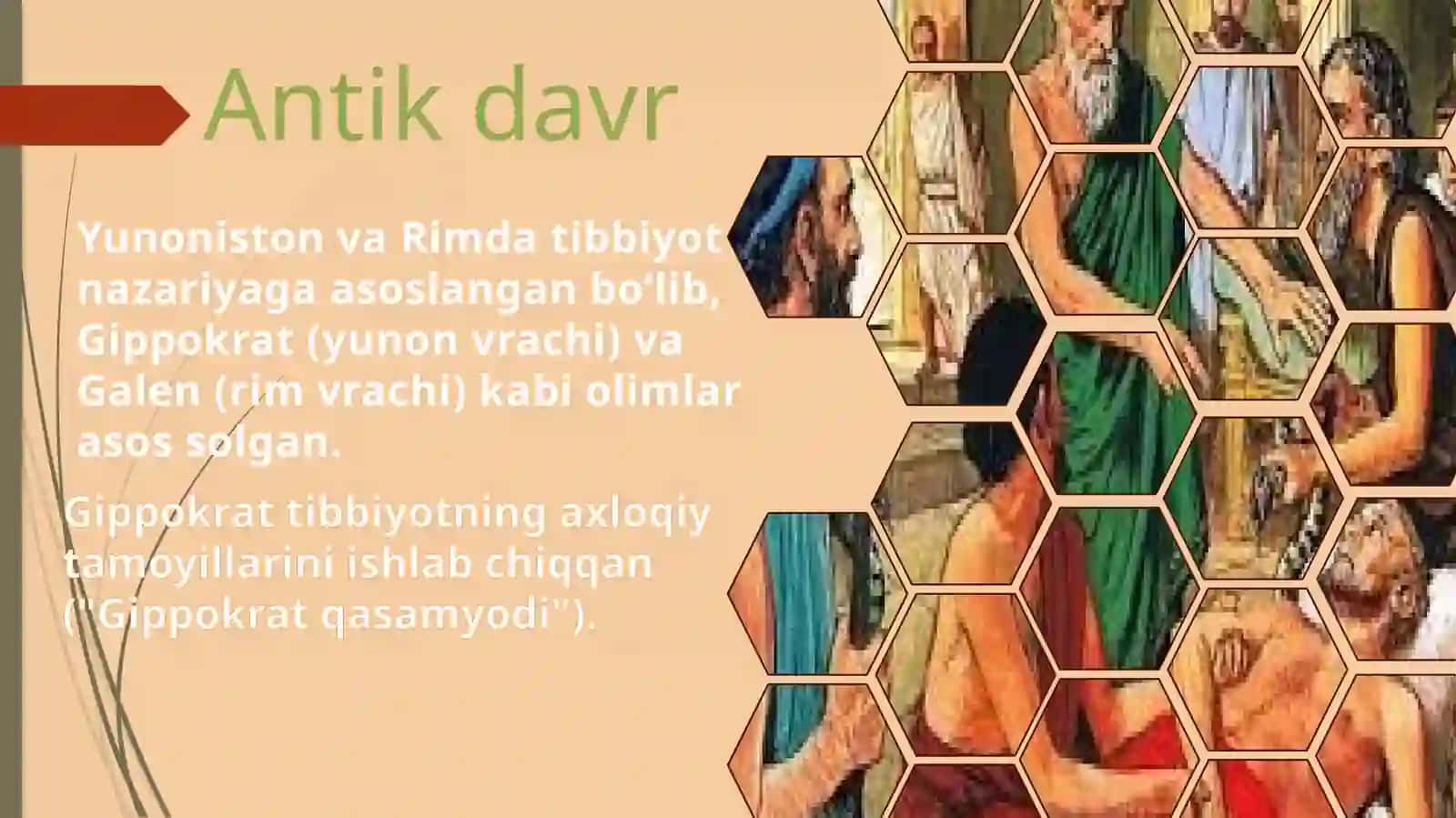 Tibbiyot tarixi va rivojlanish haqida 4