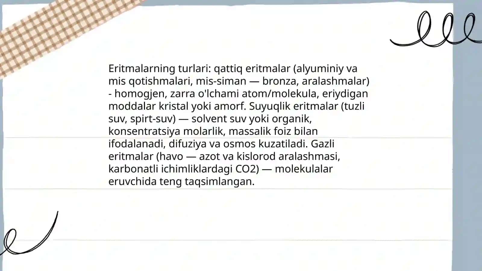 Eritmalarning xossalari 4