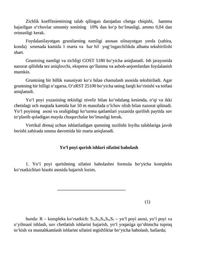 Texnik nazoratni tashkil etish va texnik nazoratchi xodimlarning mas’uliyati 4