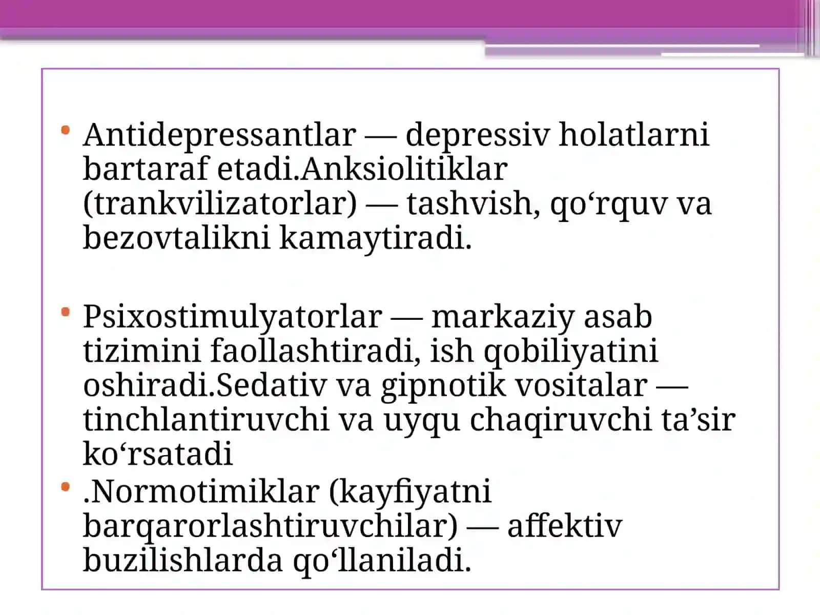 Psixotrop vositalar 4