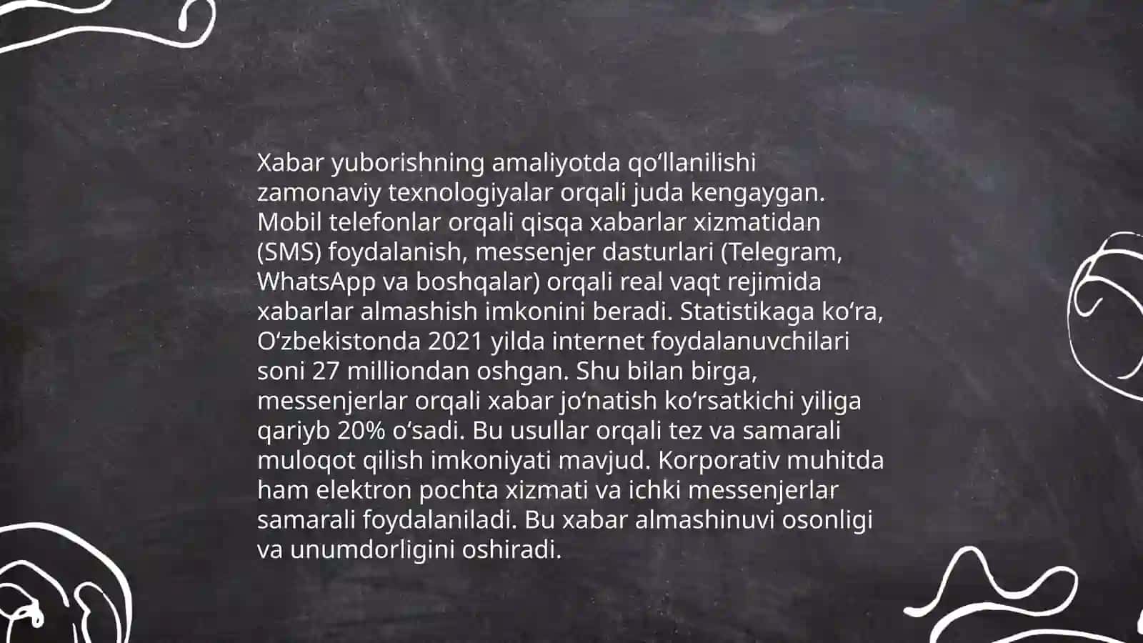 IPC mexanizmlarini amaliyotda qoʻllash (Message passing shared memory) 4