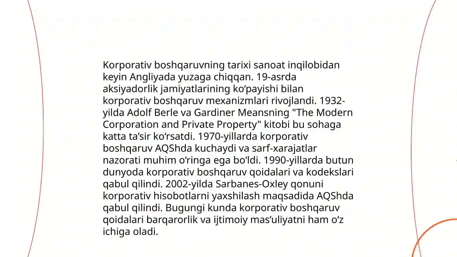 Korporativ boshqaruvning maqsadi, mohiyati va dolzarbligi 4
