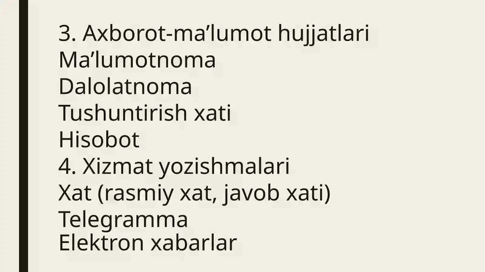 Davlat tilida ish yuritish tushunchasi va uning normativ- huquqiy asoslari 4