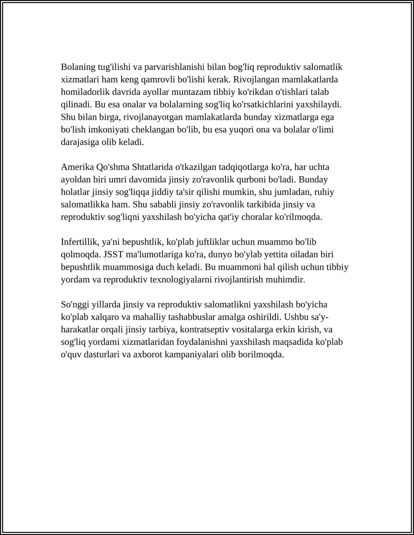 JINSIY VA REPRODUKTIV SALOMATLIKNING VALEOLOGIK AHAMIYATI 4