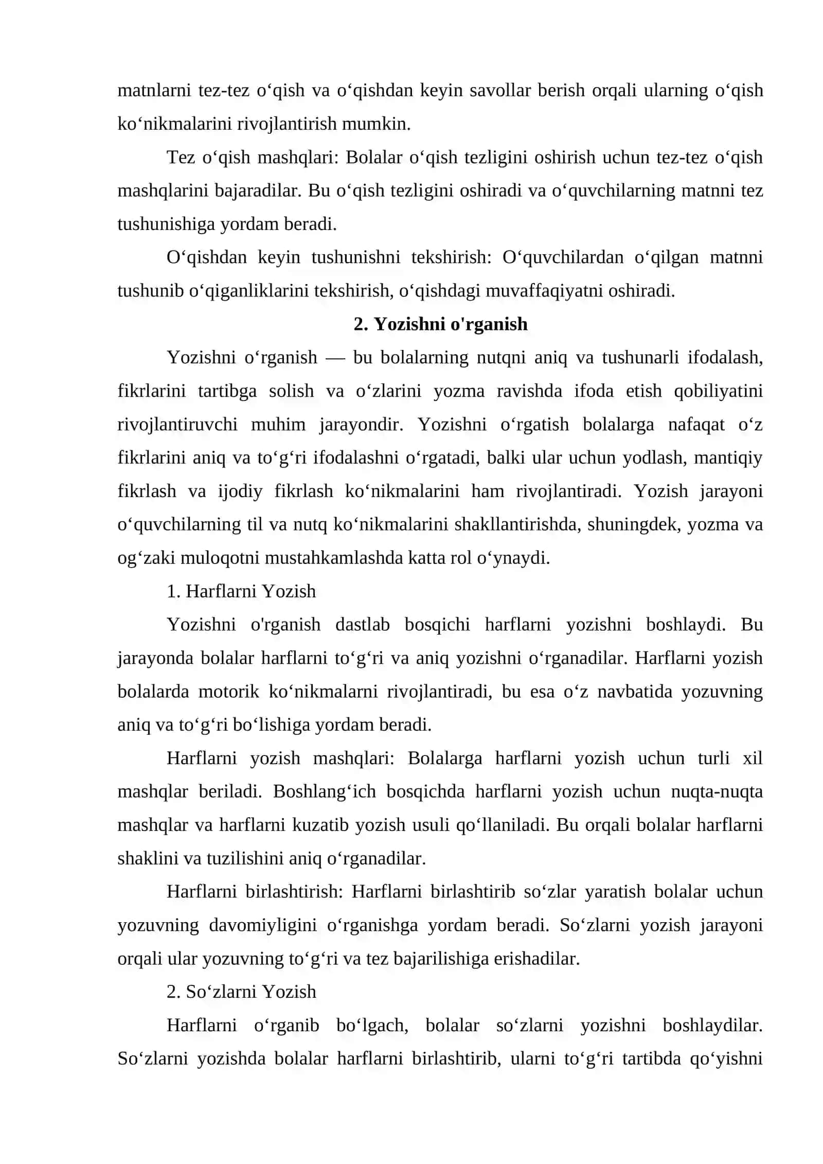 Tarbiyachining pedagogik faoliyatini shakllantirish sifatlari 4