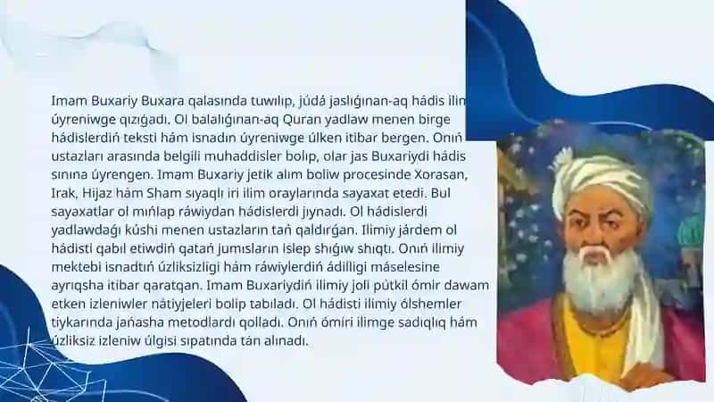 Imam Buxariy Hám Imam Termiziydiń Hadis Ilmine Qosqan Úleslerin Salistirmali Analizi 4