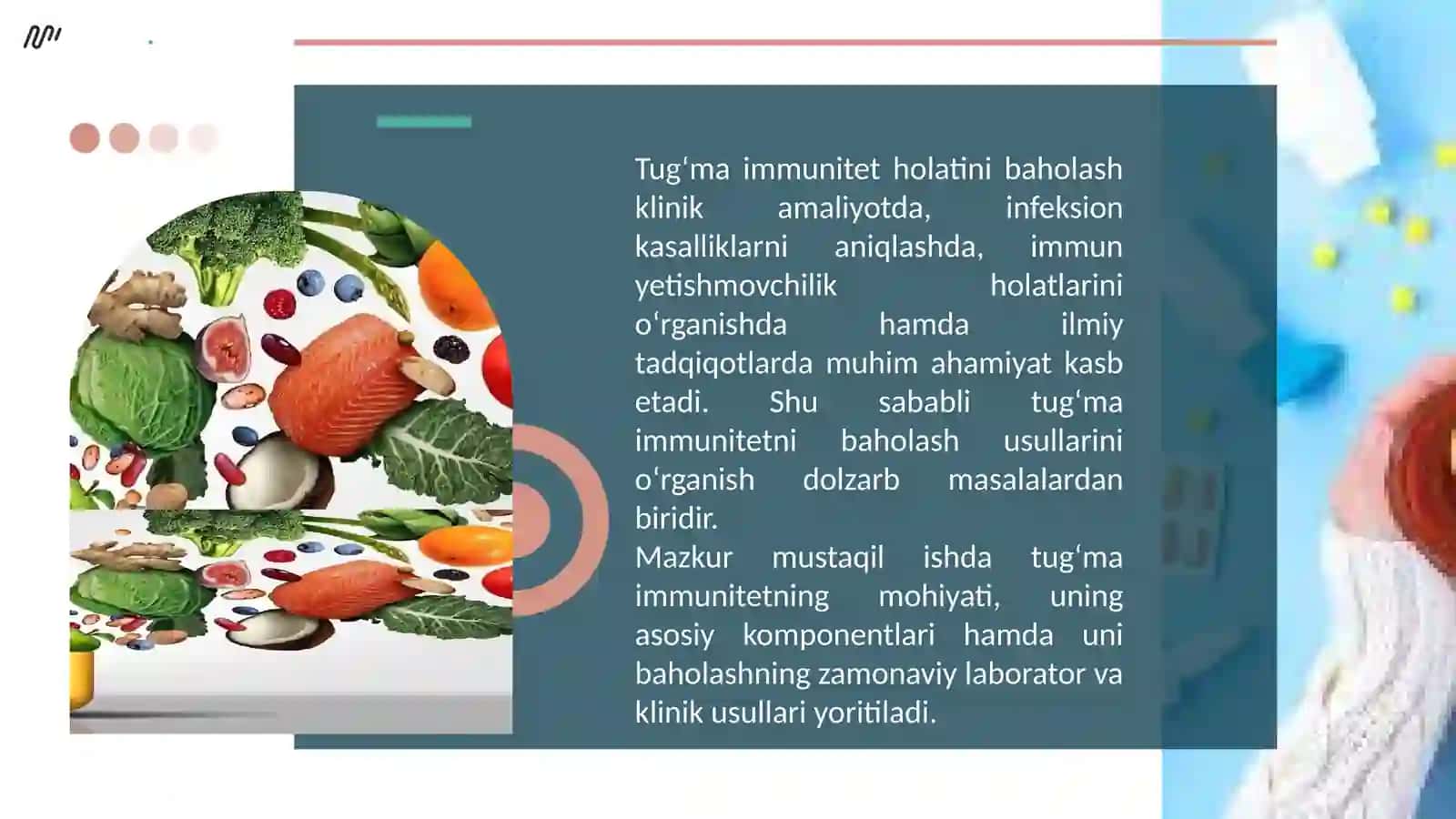 “Tug'ma immunitetni baholash usullari” 4