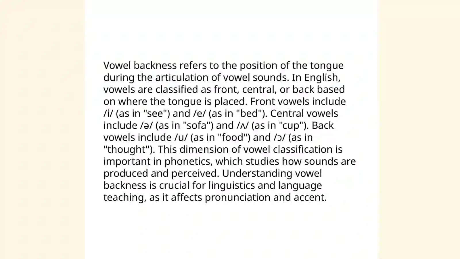 Classification of Vowels 4