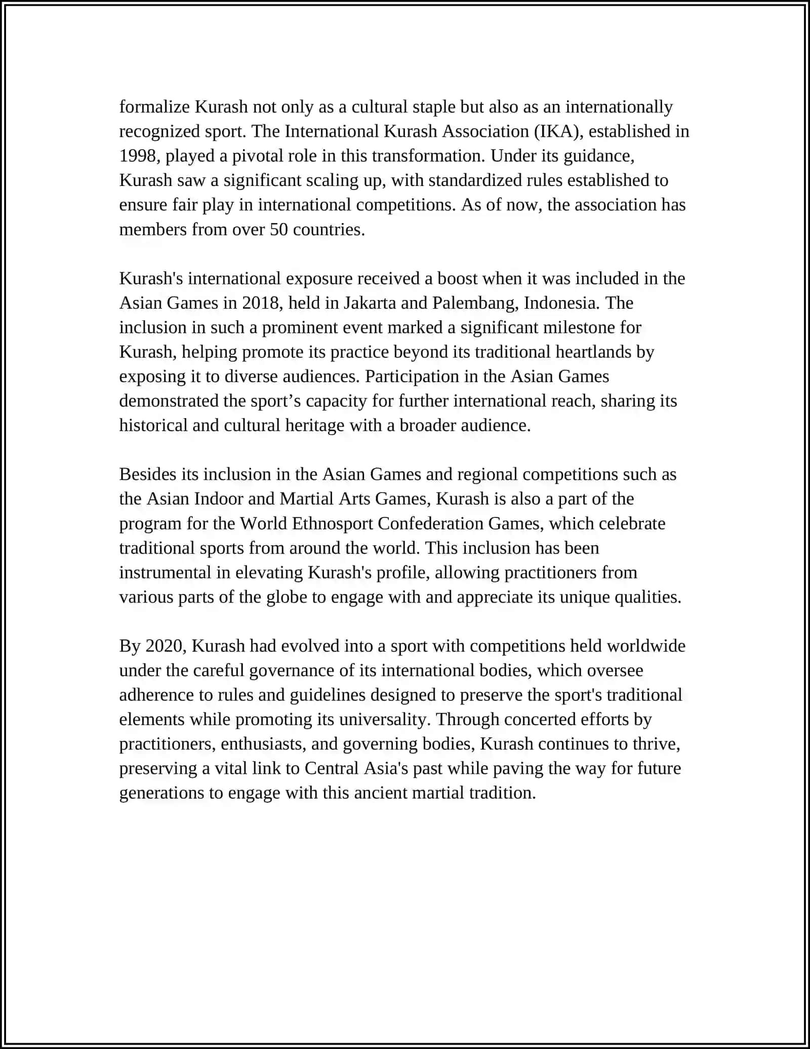 REFERAT Mavzu: KURASH 4