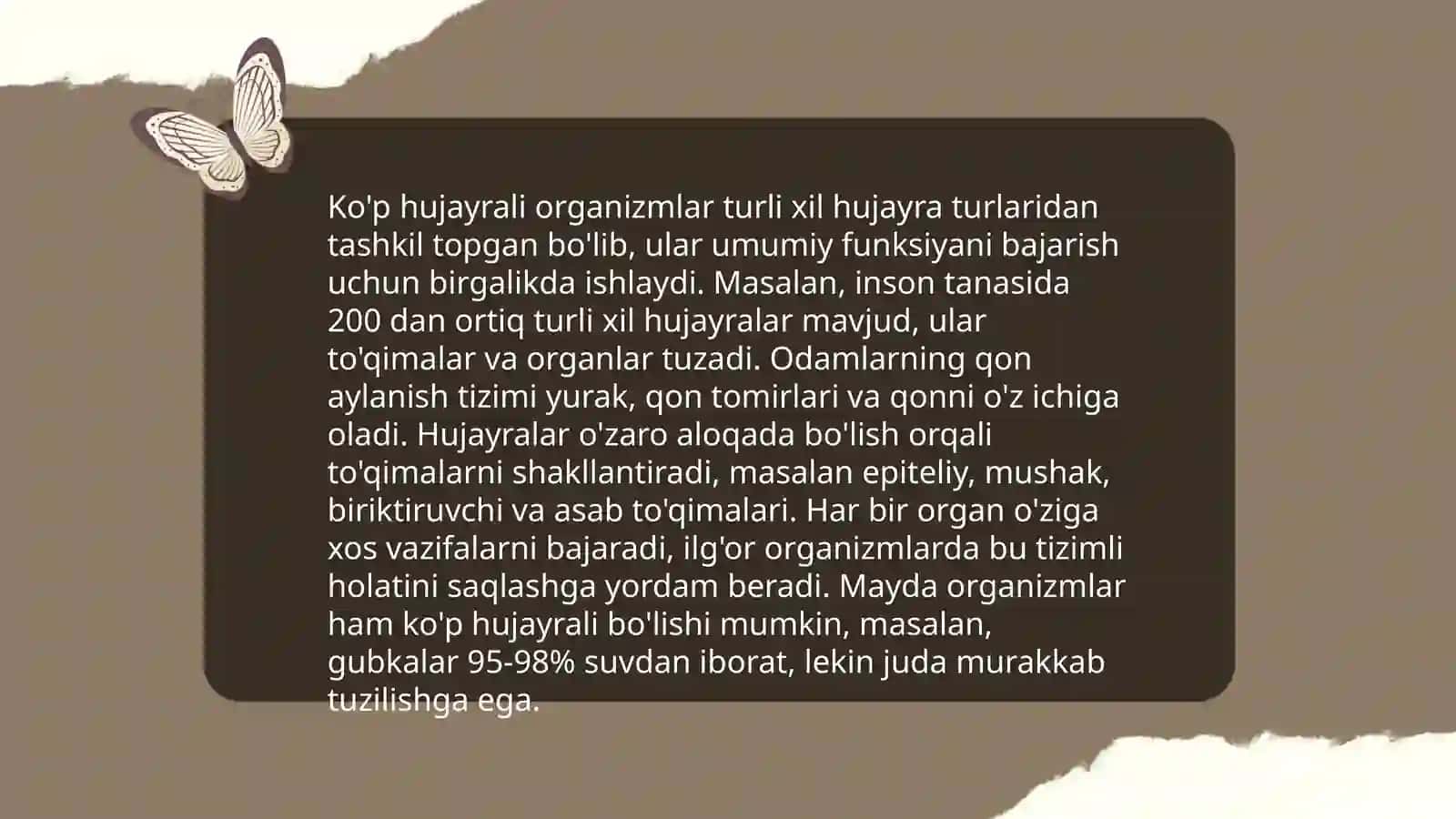 Tirik orgonizmlarning hayotiy shakllari 4