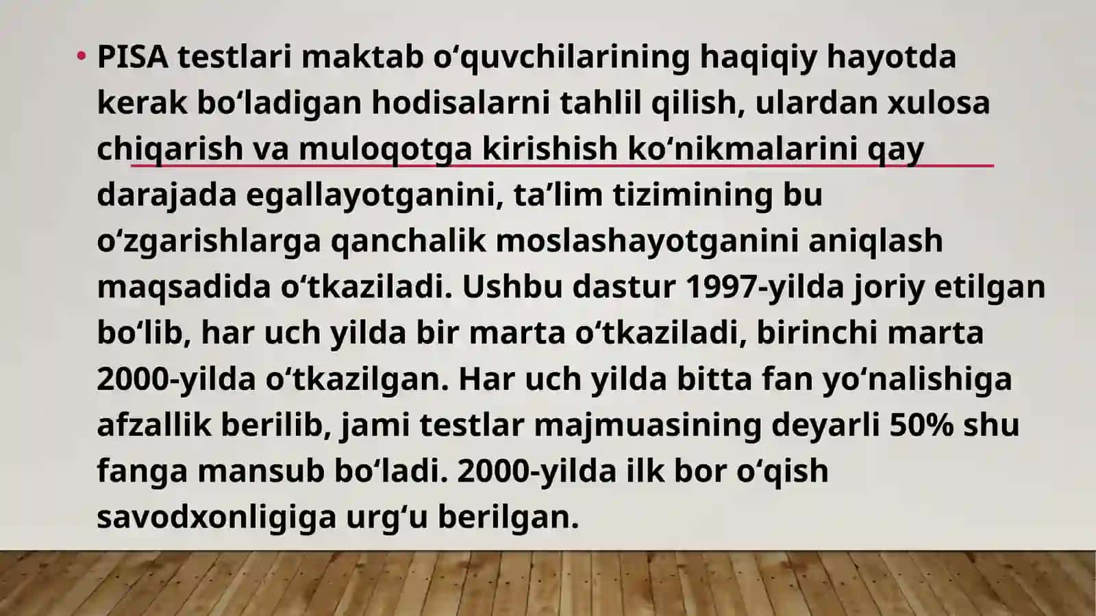 Xalqaro baholash tizimi 4