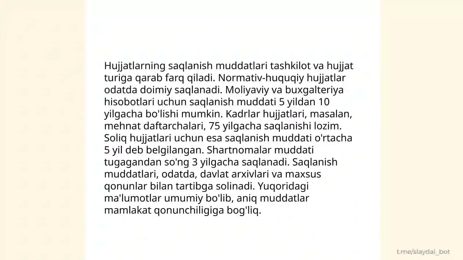 Hujjatlar ustida ishlash tartiboti 4