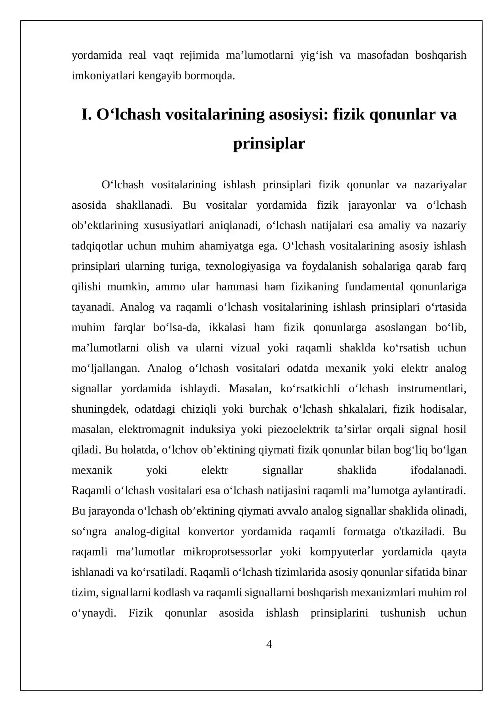 OʻLCHASH VOSITALARI ISHLASH PRINSIPLARI 4