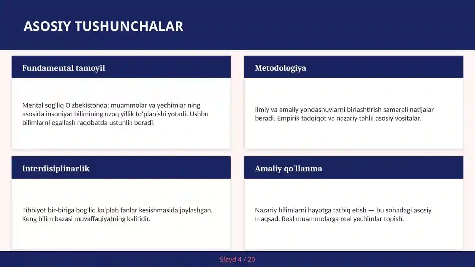 Mental sog'liq O'zbekistonda: muammolar va yechimlar 4