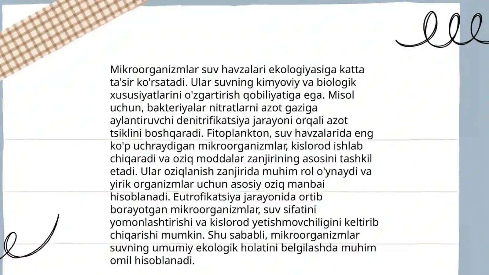 Mikroorganizmlarni tashqi muhitga taʼsiri 4