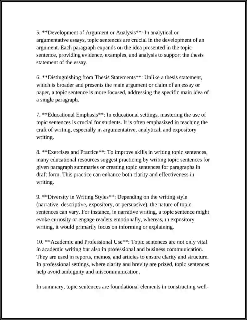 Theme: PARAGRAPH STRUCTURE 4