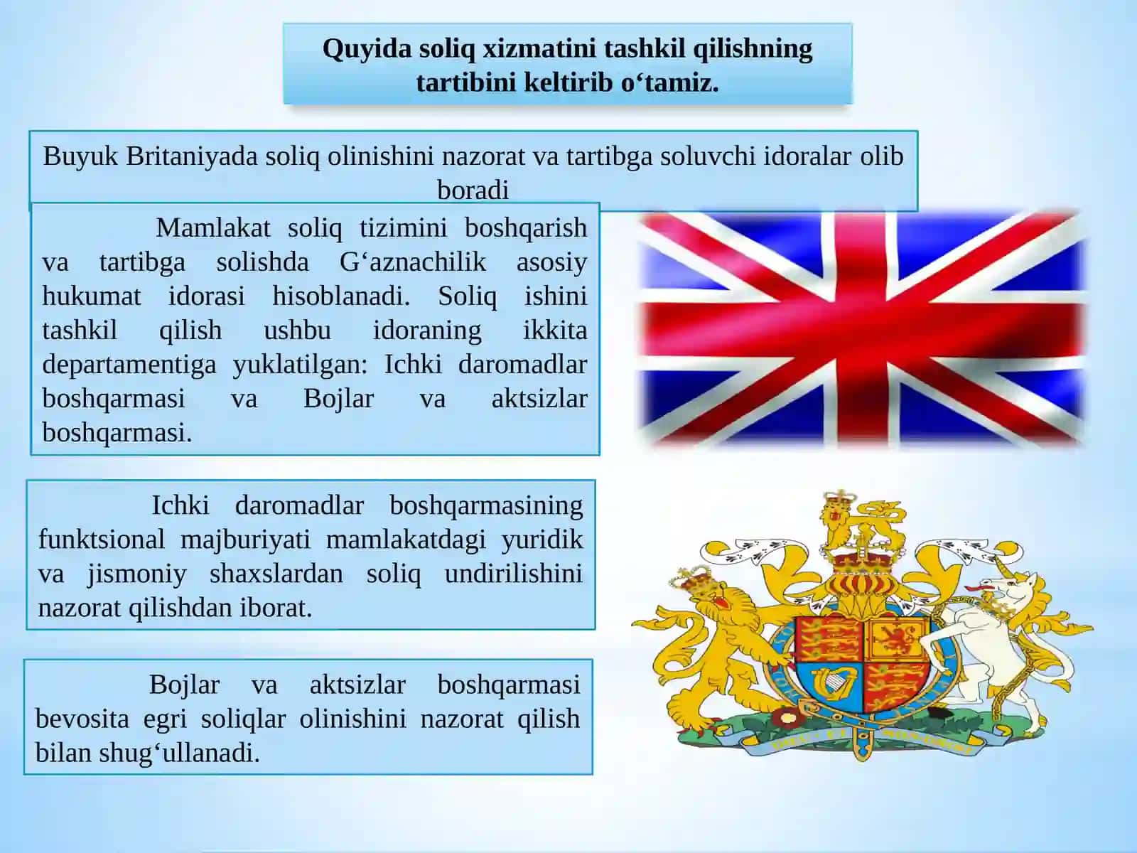 Soliq ma'muriy faoliyatga oshirishda xorijiy mamlakatlar tajribasi 4