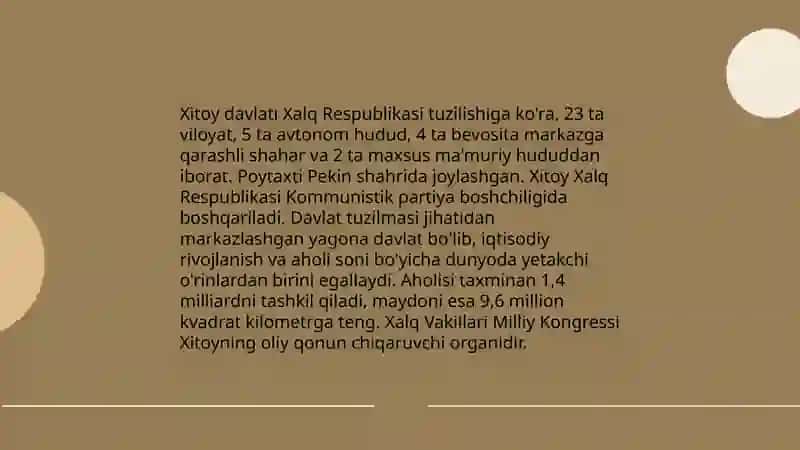 Xitoy davlatining boshqaruv tizimi 4