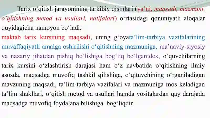 Tarix o‘qitish usullari 4