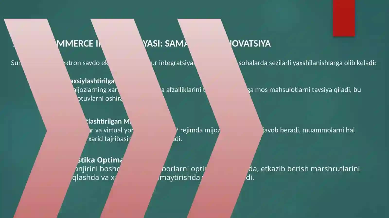 Sun’iy intellekt va elektron savdo: Kelajak strategiyalari 4