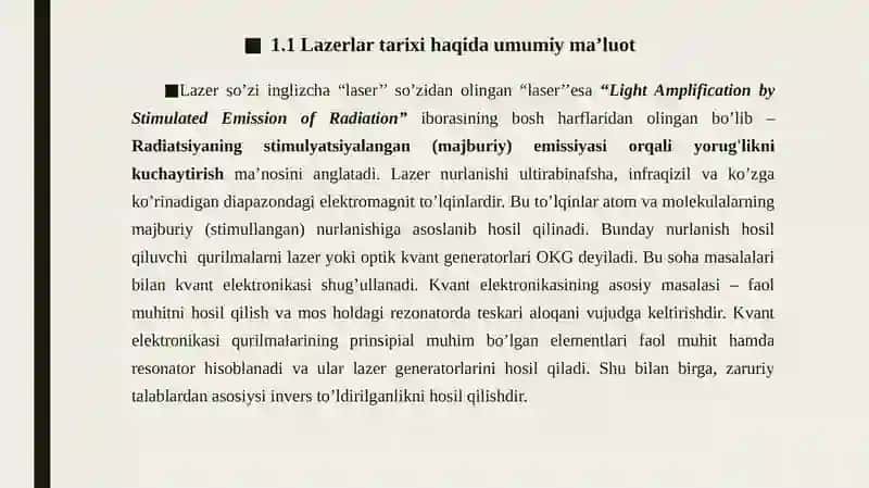 Lazer texnikasi asoslari 4