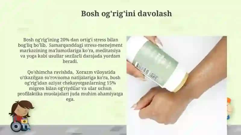 Og'riqsizlntirish 4