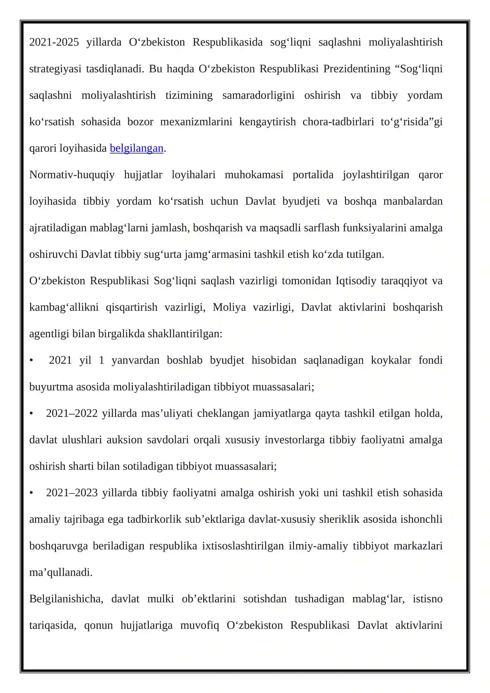 Sog'liqni saqlash tizimini moliyalashtirish 4