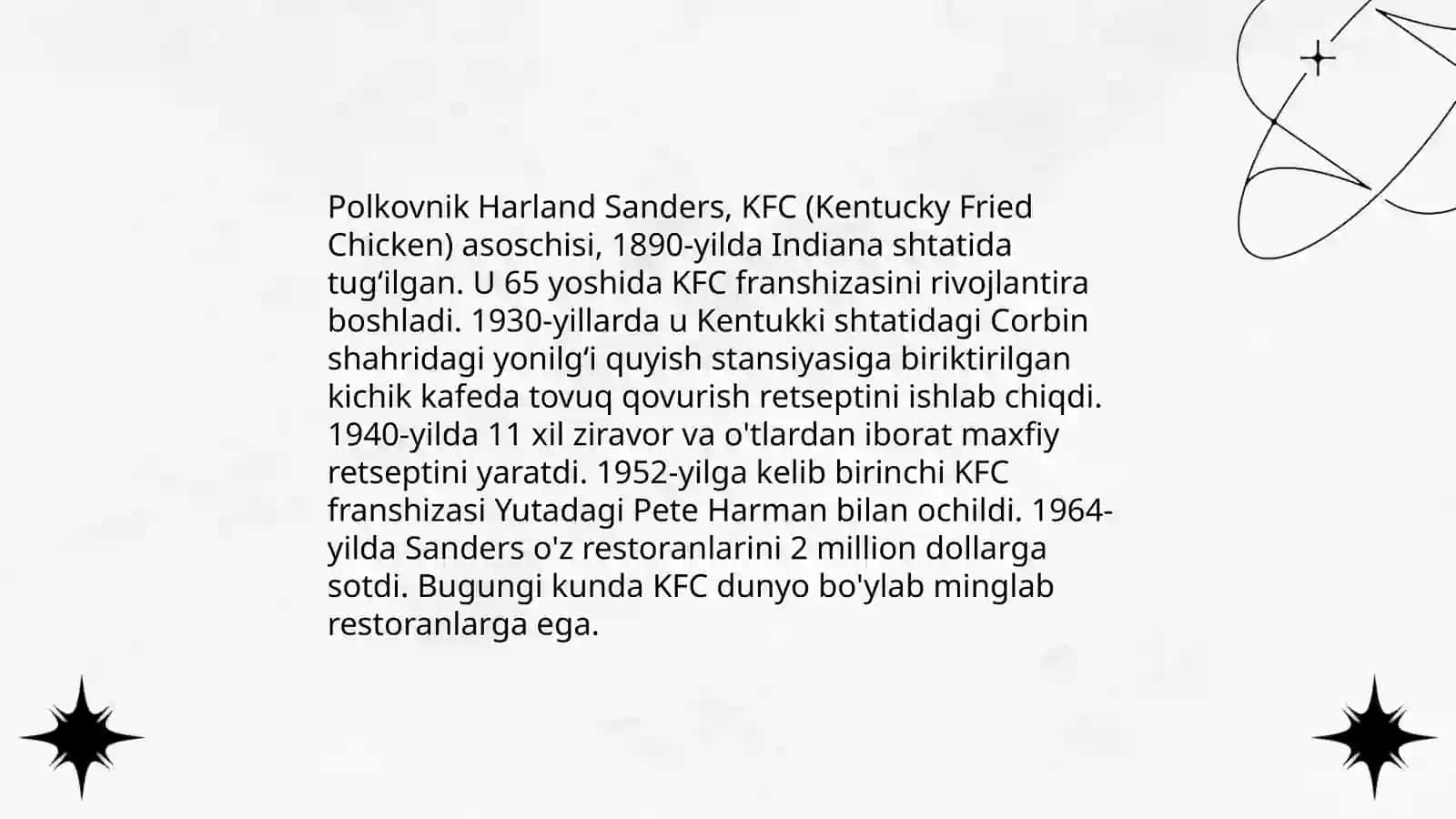 KFC tarixi 4