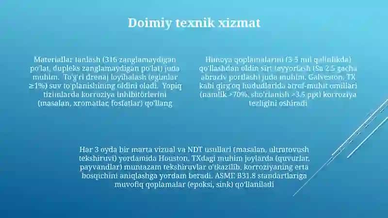 Metallar korroziyasiga qarshi kurashish usullari 4