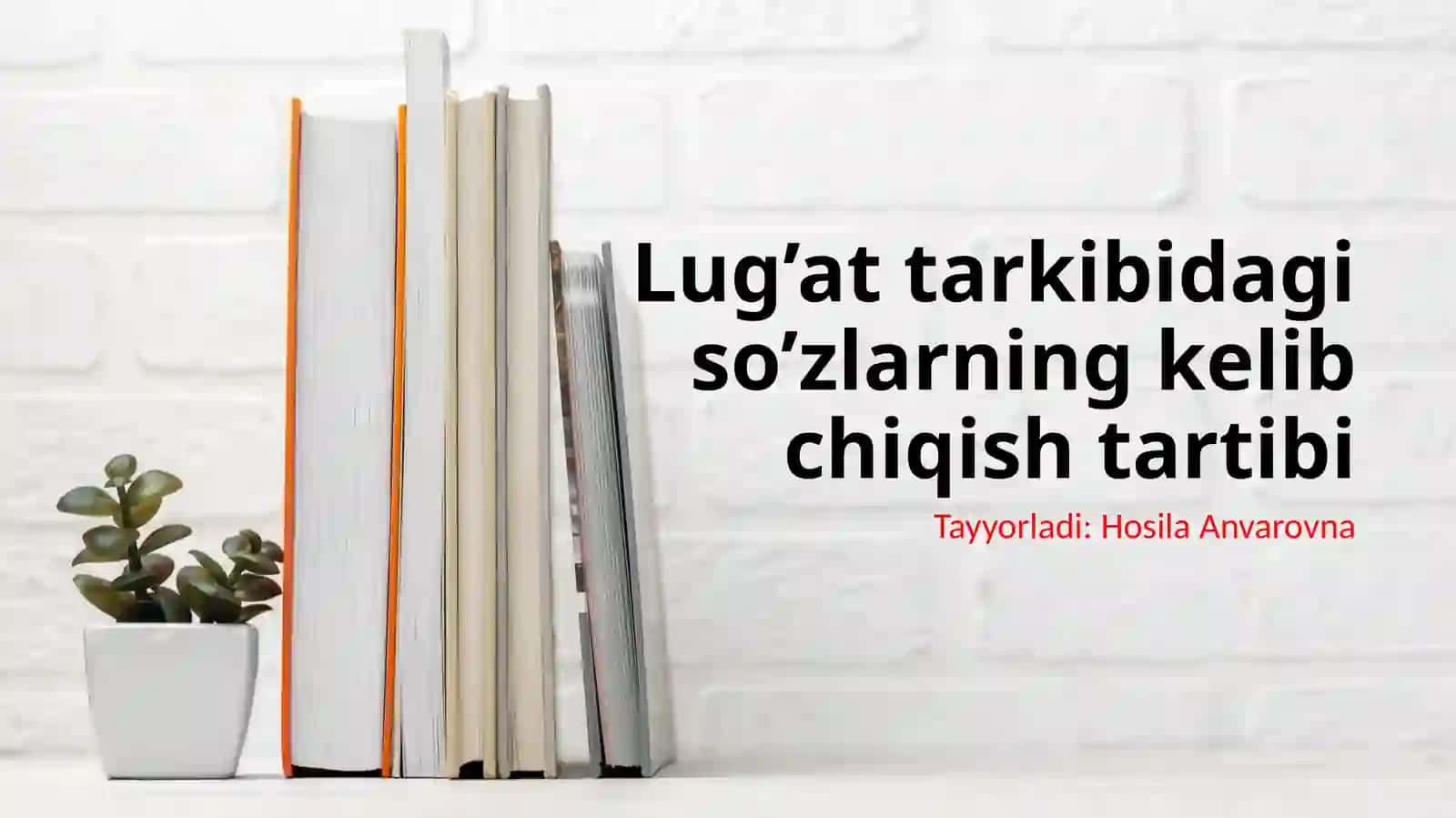 Leksikologiyada so'zlarning ma'no jihatdan o'zaro bog'langan masalalari 4