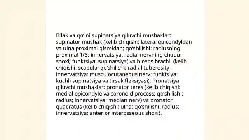 Miologiya.Qo’l va oyoq muskullari 4
