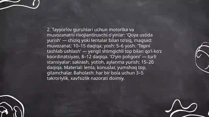 Katta guruhlar uchun tavsiya qilingan oʻyinlar 4
