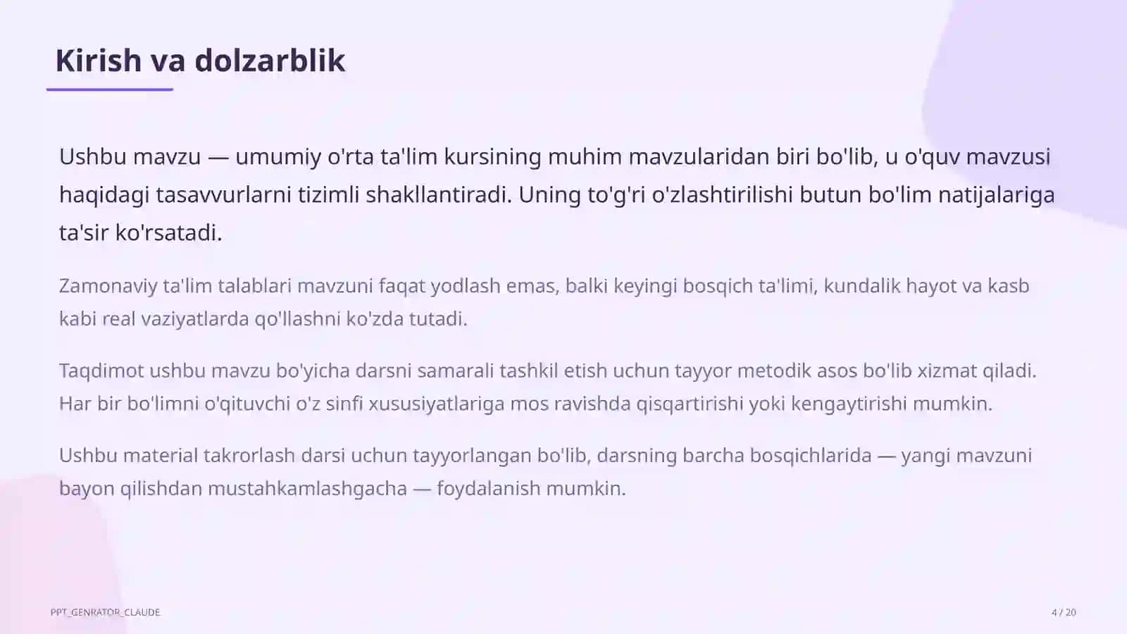 O'qituvchilar uchun 12 ta samarali sun'iy intellekt vositasi: qiyosiy sharh 4