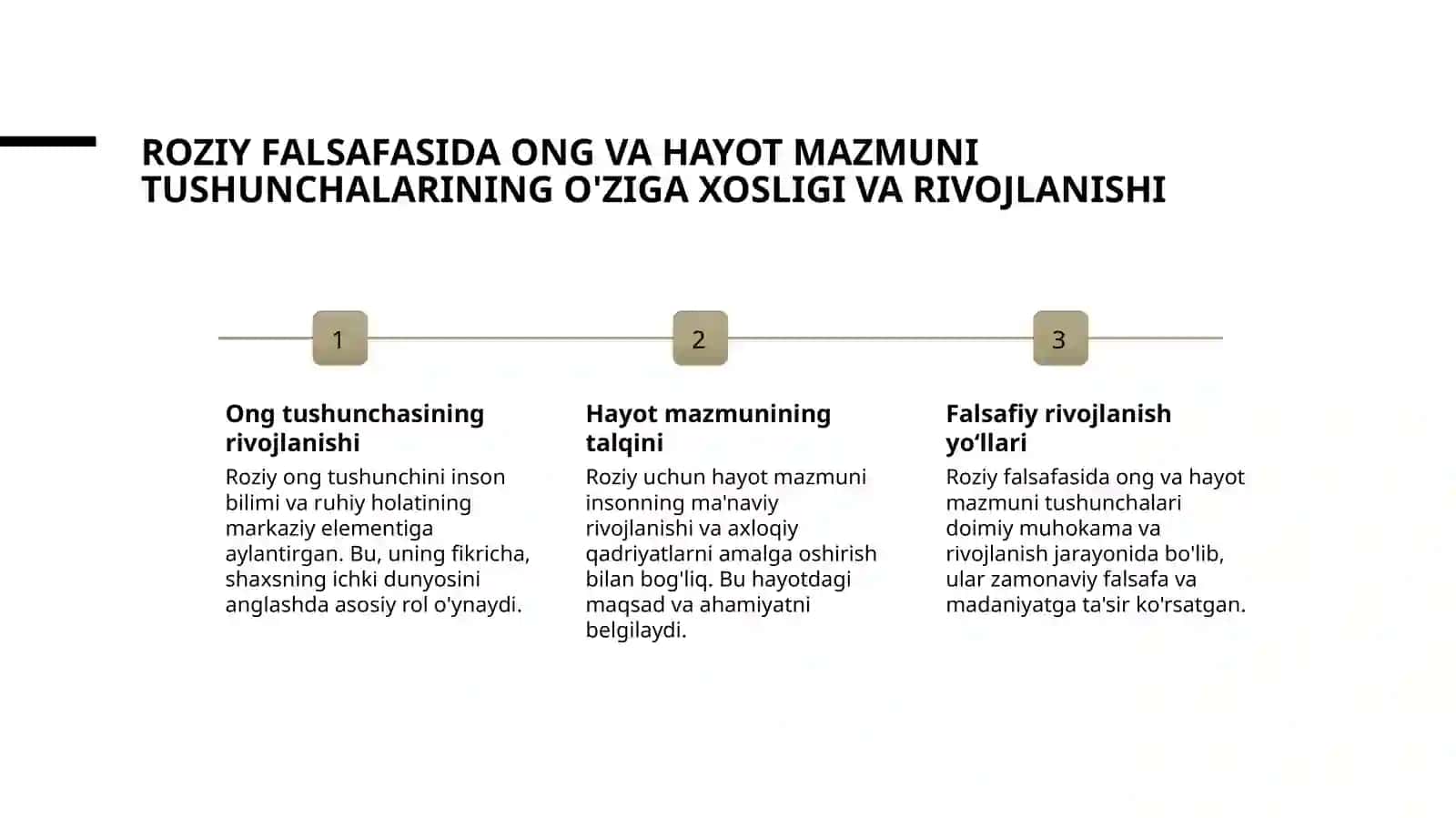 Abu Bakr Roziy falsafasida ong va hayot mazmuni 4