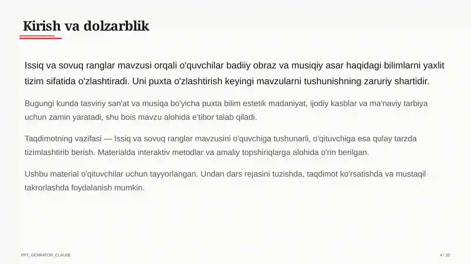 Tasviriy san'at va musiqa (1–7) 4