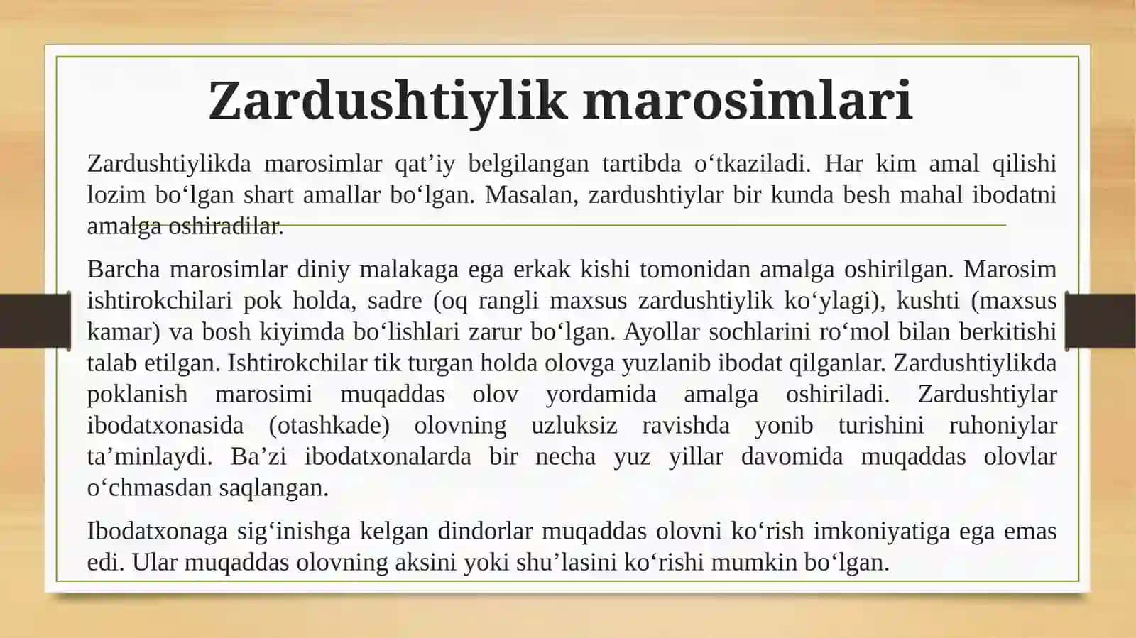 Zardushtiylikdinining vujudga kelishi 4